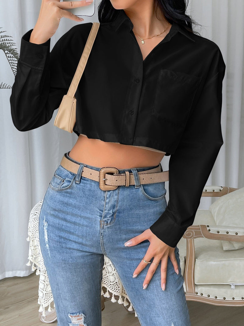 Camisa Cropped Gabi