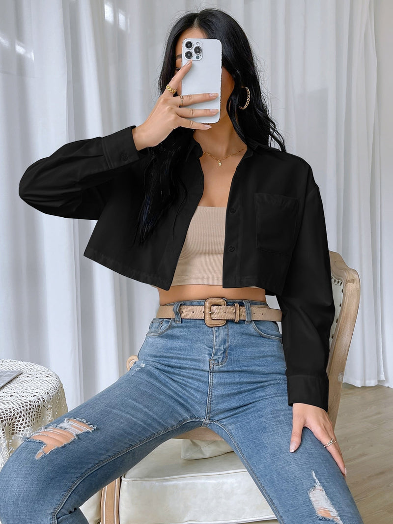 Camisa Cropped Gabi