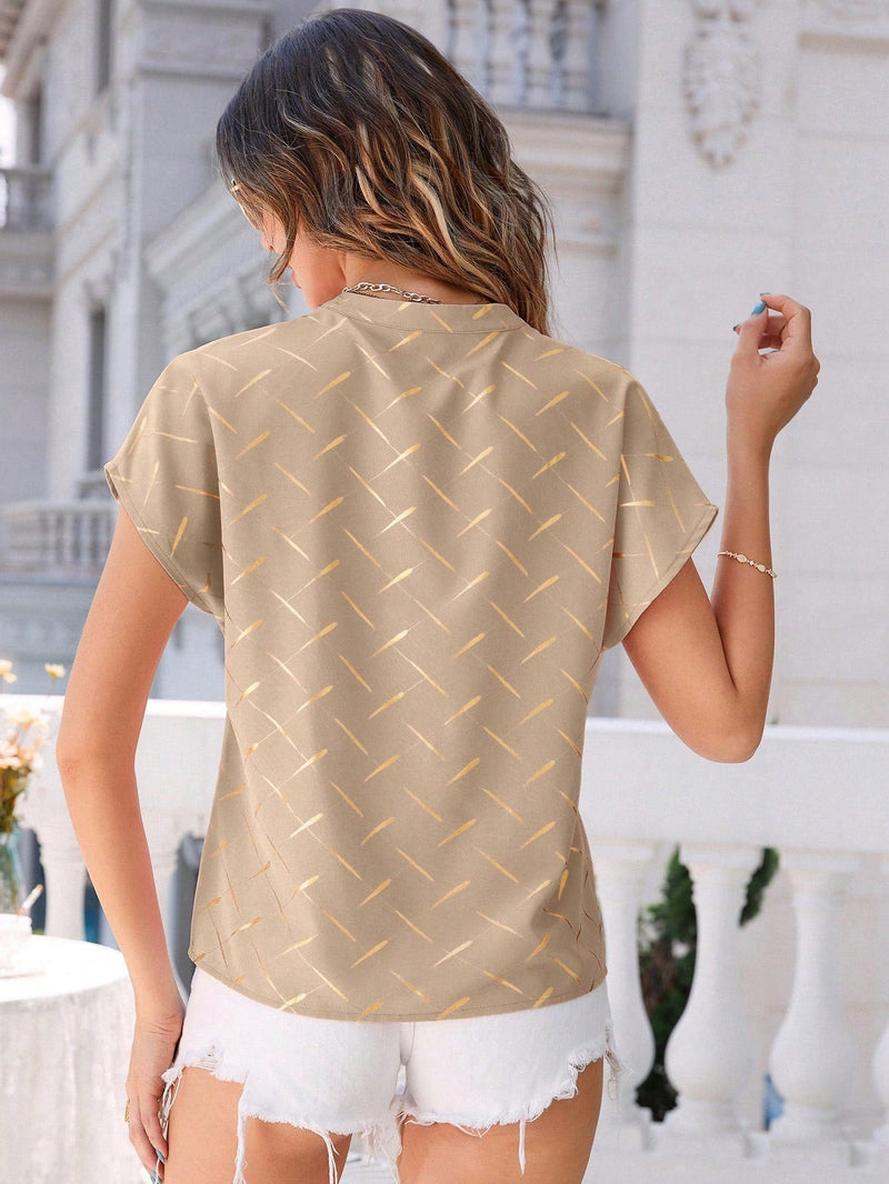 Blusa Xadrez Gold