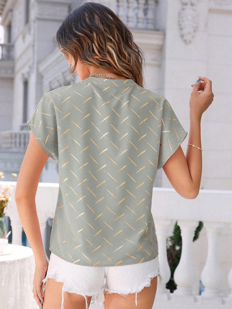 Blusa Xadrez Gold