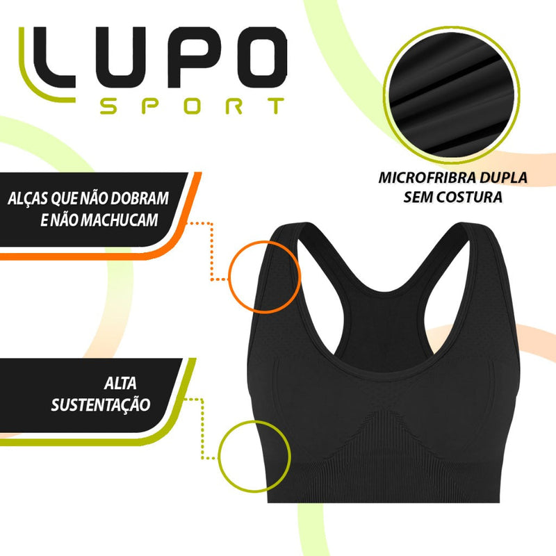 (APENAS HOJE!) Kit 5 Conjuntos Shorts Lupo + Tops  - Ultimas Unidades